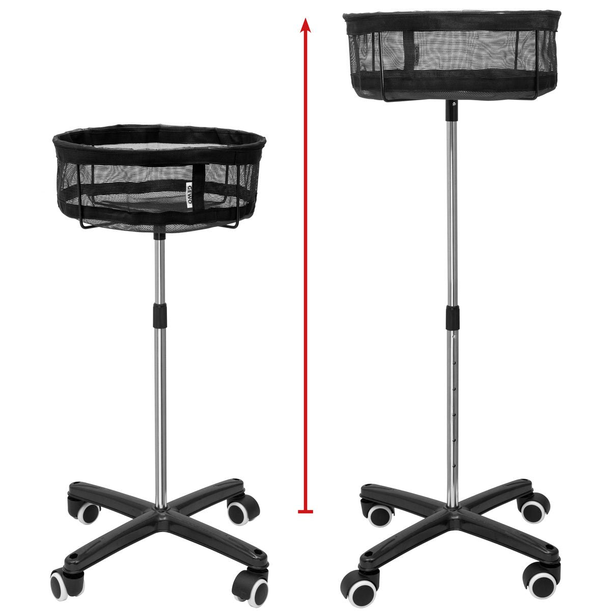Gewo Mobiele Balbox zwart