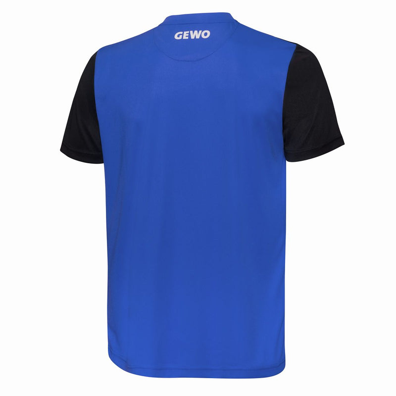 Gewo T-Shirt Zamora blauw/zwart