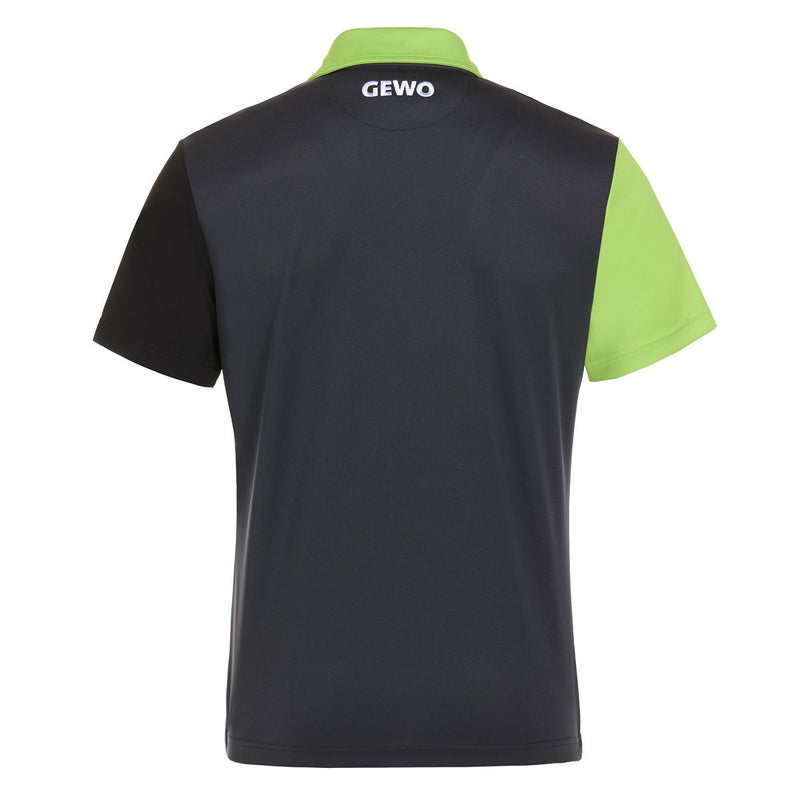 Gewo shirt Ravenna Cotton/Polyester Nine Iron/Lime