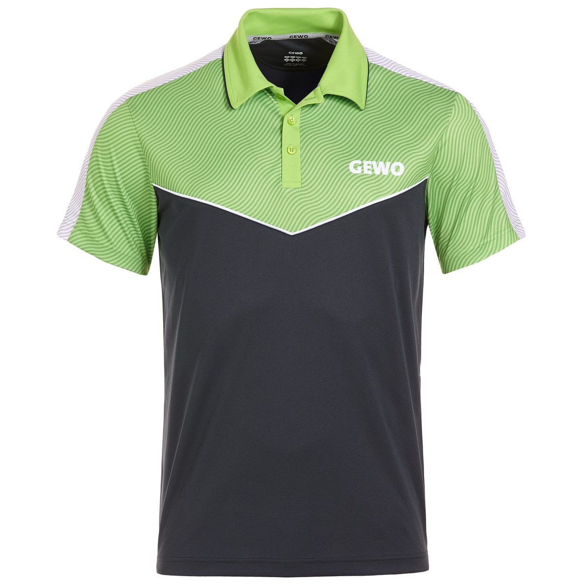 Gewo Shirt Prato nine iron/lime