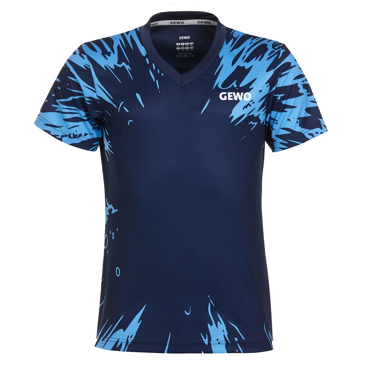 Gewo shirt Mattia Lady marine/blauw