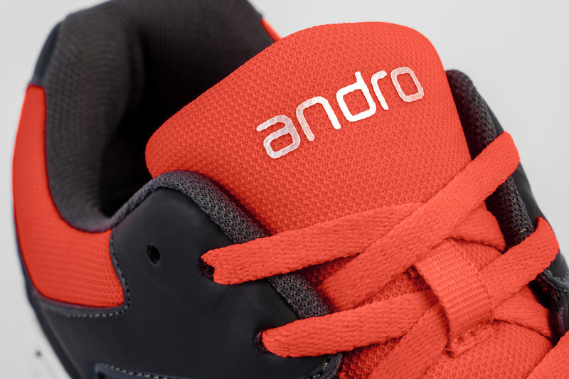 Andro shoes Cross Step 2  black/neon red