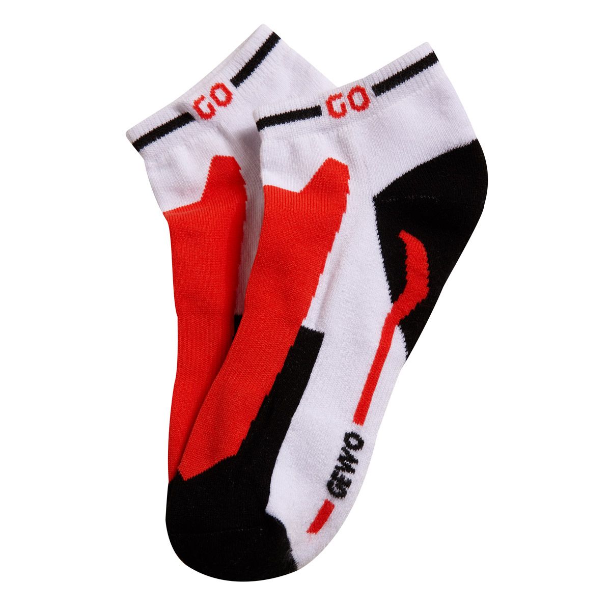 Gewo Short Socks Flex III white/red