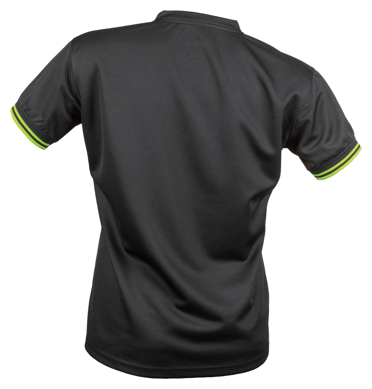 Tibhar shirt Cosmos polyester zwart/groen