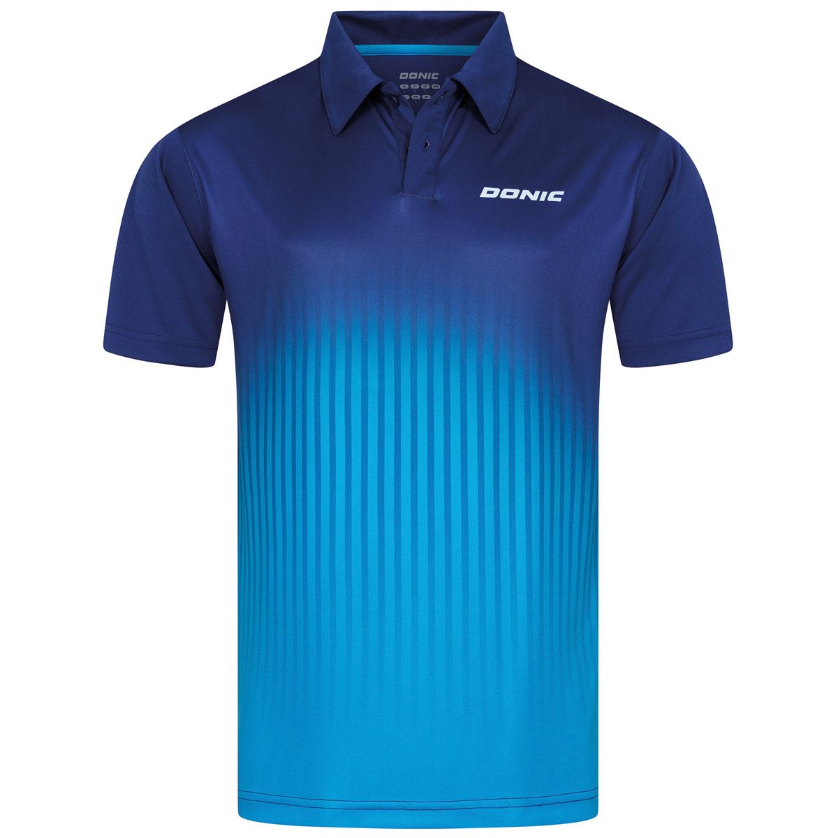 Donic shirt Nuvon navy/cyan