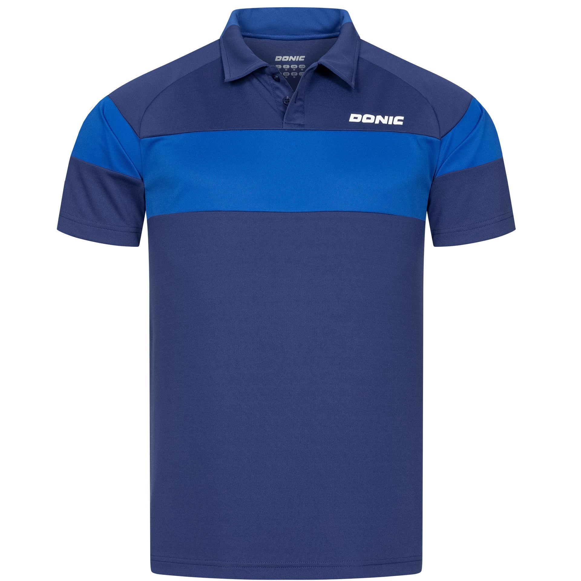 Donic shirt Nitro Junior marine/royalblauw