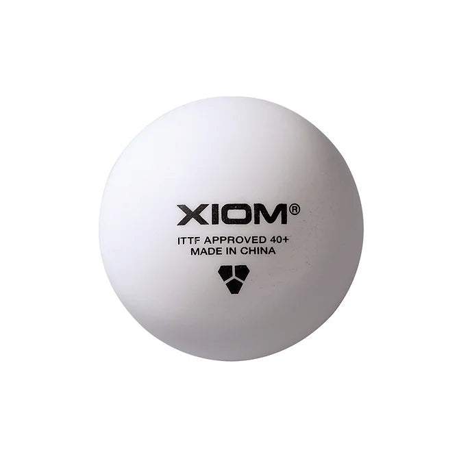 Xiom Ball ITTF Seamless***40+ white (6)