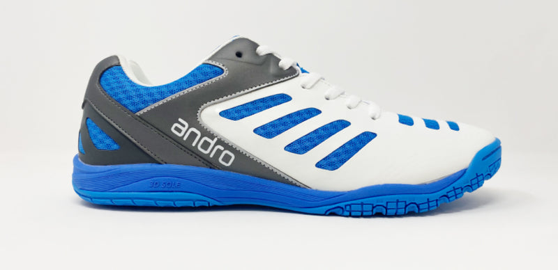 Andro schoenen Cross Step 2 wit/blauw/grijs