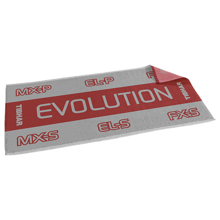 Tibhar Badhanddoek Evolution grijs/rood