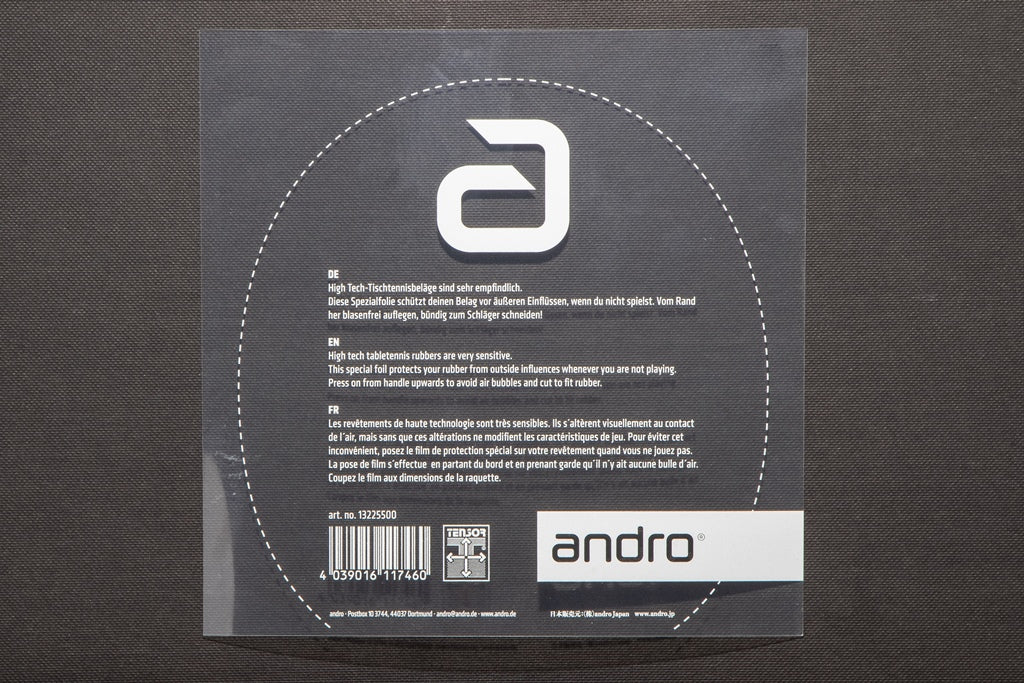 Andro Rubber-beschermfolie