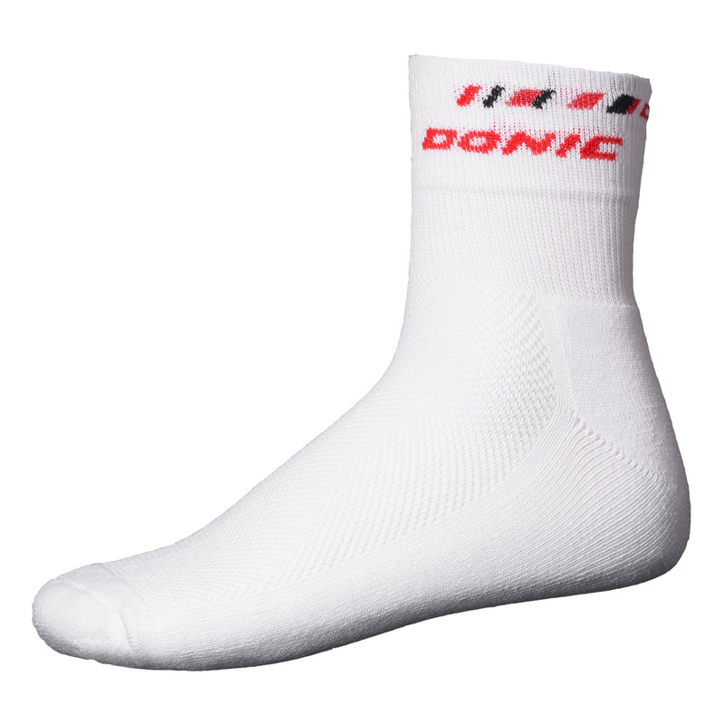 Donic sokken Etna wit/rood/zwart