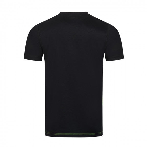 Donic T-Shirt Argon Junior zwart/limegroen